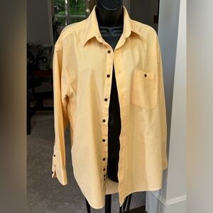 Croft & Barrow cream shirt